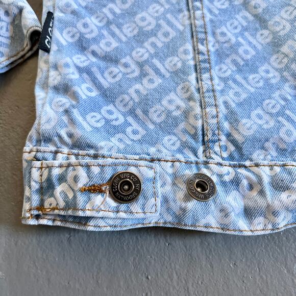 Brooklyn Cloth Legend Denim Jacket Light Wash Mens Size Medium - Picture 6 of 10